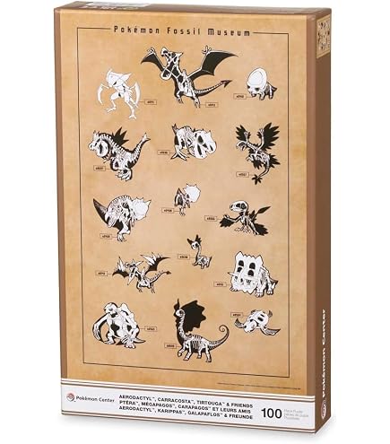 Amazon | ポケモンセンター:ポケモン化石博物館:パズル(500ピース