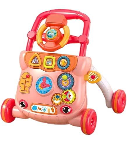 Amazon | Shamiina 赤ちゃんの押し歩きおもちゃ、学習と歩行おもちゃ