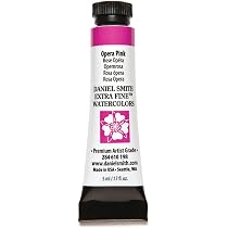 Daniel Smith Mezzo Godet Watercolor Paint - Wisteria Color, Half Pan - View #9