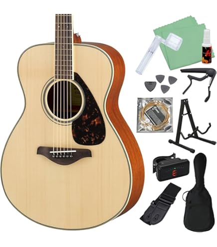 Amazon | YAMAHA FS800 NT アコースティックギター初心者12点セット 