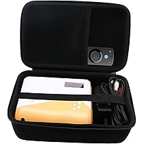 小型プロジェクター　持ち運びケース付き Amazon.co.jp: WERJIA 収納ケース対応 YOWHICK/Sovboi プロジェクター