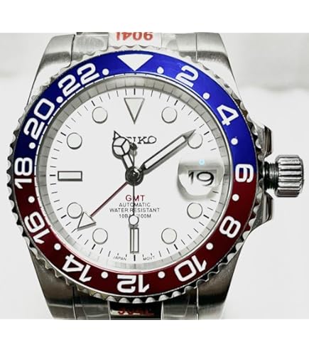 RELAX 未使用 王冠ロゴ　メタルブレス　GMT ペプシ　世田谷ベース RELAX リラックス 王冠ロゴ 腕時計 デイトナ SV 世田谷ベース カスタム