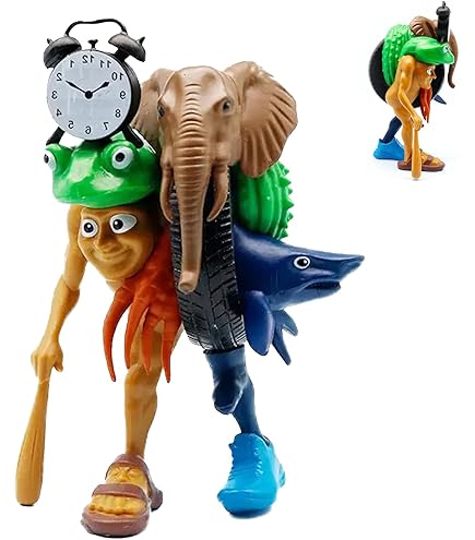 Amazon.co.jp: イタリアン ブレインロット フィギュア 合体 18cm