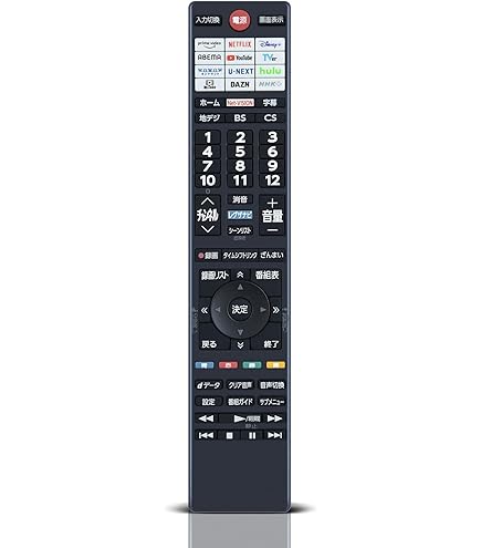Amazon | PerFascin 代用リモコン CT-90502 replace for 東芝 REGZA