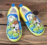 トイストーリー　子供靴　スリッポン　ディズニー　15cm スニーカー　男の子　disney toystory woody bazz ウッディ　バズ・ライトイヤー　子供用　靴　上履き (15cm)