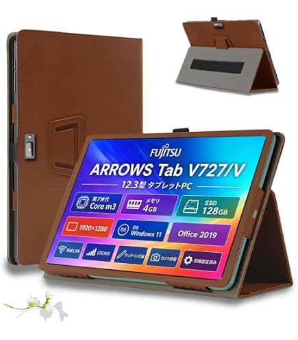 Amazon.co.jp: 【整備済み品】タブレットPC 富士通 V727/V 12.3型 第7
