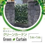 グリーンフェンス 日よけ グリーンカーテン 目隠し 100cm×100cm E