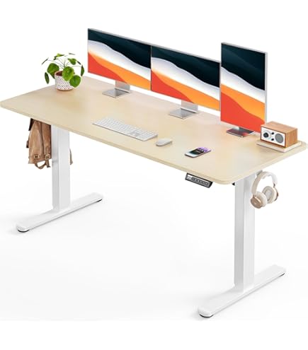 Amazon | ErGear 電動 オフィスワークテーブル 昇降式デスク