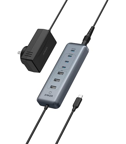 Amazon | Anker 563 USB-C ハブ (10-in-1, Dual 4K HDMI, for MacBook