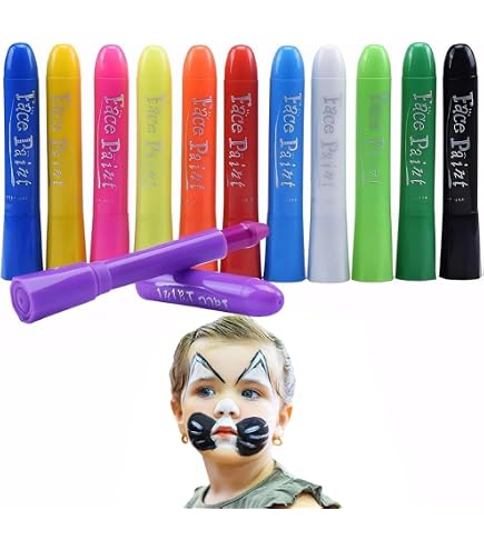 Amazon.co.jp: デリバン フェイス&ボディペイント 4ml ミニボトル