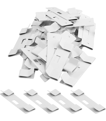 24 Ivory Fabric Vertical Blind Inserts – Replacement Vanes For Top Pocket Track – Blind Saver