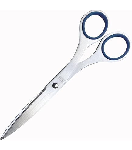 Amazon | プラス はさみ左手用 ステンレスハサミ 刃渡り69mm NO.165L