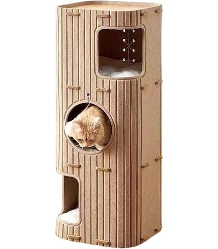 Amazon.co.jp: カインズ(CAINZ) キャットインテリアタワー NECOTA