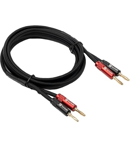Amazon | BELDEN 9497 バナナプラグ付 スピーカーケーブル 2本セット