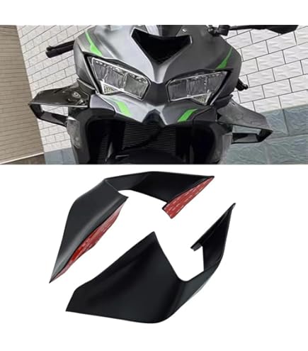 その他 P-Wing Amazon | Puig 3176N SIDE SPOILER WINGLET [BLACK] ZX-6R 636 (19-21