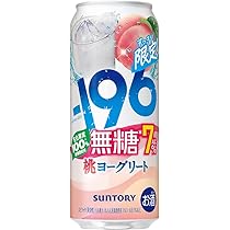 Amazon.co.jp: -196 無糖 桃ヨーグリート 500ml 24本 【桃とヨーグルト