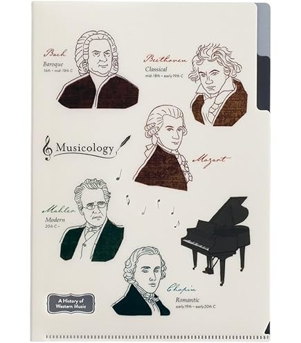 Amazon.co.jp: プリマミュージック オリジナルクリアファイル 音楽記号