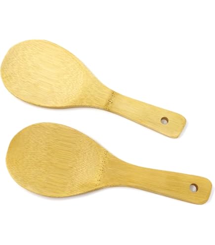 EIKS Stainless Steel Rice Paddle Spoon Spatula Non Cote DIvoire