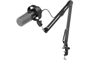 FIFINE Dynamic Microphone, USB/XLR Microphone, Microphone Set, Unidirectional PC Microphone, Volume Adjustment, Mute Button, Voice Monitoring, Microphone Arm Included, Audio Interface/Audio