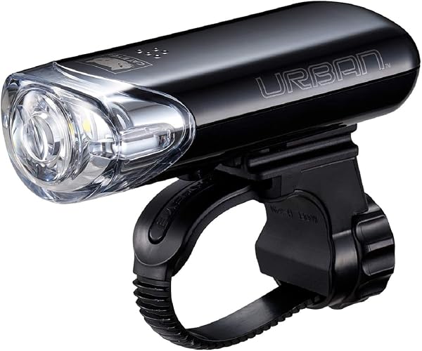 キャットアイ(CAT EYE) 自転車用LEDライト ヘッドライト URBAN アーバン 前照灯 JIS規格 800カンデラ HL-EL145 - 1
