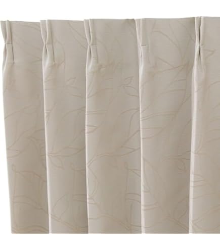 Amazon｜ニトリ(NITORI) 遮光1級 遮熱 遮音 カーテン ジェンナ 幅100