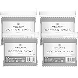 【まとめ買い】綿棒 2WAY スパイラル 黒綿棒 100本×4セット 抗菌 紙軸 折れない 耳かき 耳そうじ 耳掃除 クリーナー メイク PC掃除 パソコン掃除 お風呂 シャワー