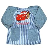 キッズ スモック 男の子 女の子 ディズニー ミニー ドナルド デイジー カーズ お砂場 給食 お弁当 disney-sm2017 110cm カーズ