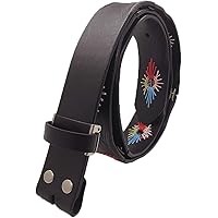 Amazon | WING LEATHER イタリアンレザー ベルト メンズ 本革 帯