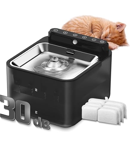 Pet Water Dispenser Cat Water Fountain Cordless,Cat Fountain