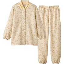 パジャマ　襟付きあったかパジャマ Amazon | [グンゼ] パジャマ 襟元あったか長袖長パンツ（袖・足