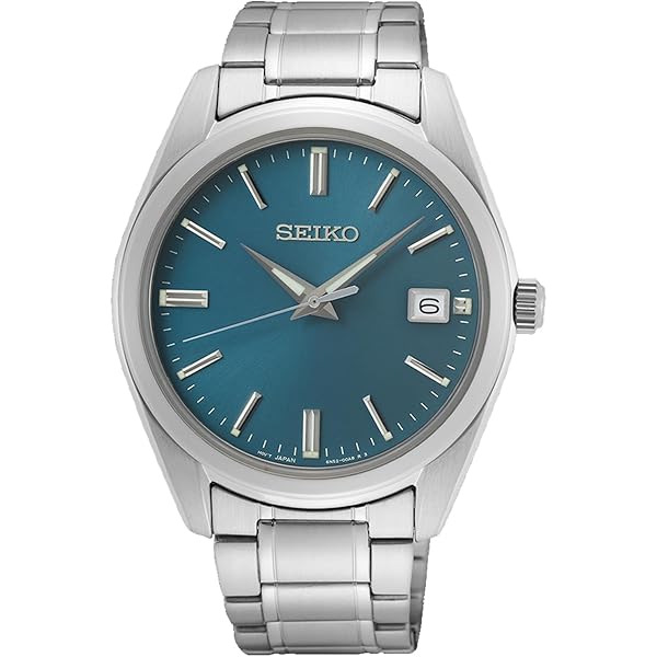 Amazon.co.jp: Seiko SUR373 腕時計 メンズ - エッセンシャル - ブルー