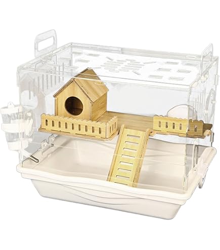 Amazon | huangping 小動物に適したケージ型三相ケージセット