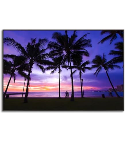 sunset＊4号キャンバス　絵画　原画　風景画　海　ハワイ　沖縄　夕日 Amazon.co.jp: sunset＊4号キャンバス 絵画 原画 風景画 海 空 朝日