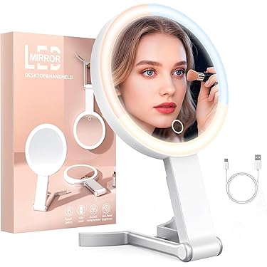 ♥新品♥ミラー　ラウンド ポータブル メイク アップ ミラ　ギフト　高級感ー Amazon.co.jp 最新リリース: 化粧鏡 の新着ランキングです。
