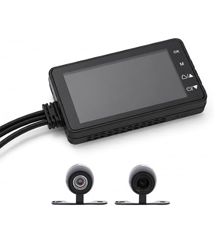 Amazon.co.jp: バイク用ドライブレコーダー 2.0インチのオートバイ