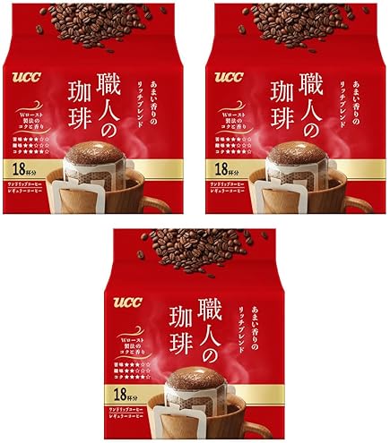 Amazon.co.jp: UCC 職人の珈琲 ドリップコーヒー まろやか味のマイルド
