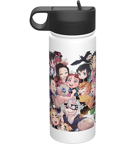 Amazon｜水筒 鬼滅の刃 甘露寺 蜜璃 伊黒 小芭内 魔法瓶
