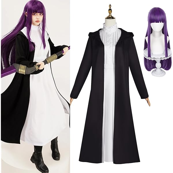 【即日発送可能】 葬送のフリーレン フリーレン コスプレ衣装+ウィッグ ウィッグ付き新品コスプレ衣装》葬送のフリーレン／フリーレン