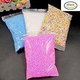 発泡 スチロール スライム ボール Foam Balls for Slime カラフル 0.08-0.35 inch スライム粘土 知育玩具 スライム用品 クリエイティブ DIY 工芸品 結婚式 パー