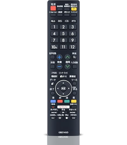 Amazon | AHTHA GB214SD テレビリモコン for SHARP シャープテレビ