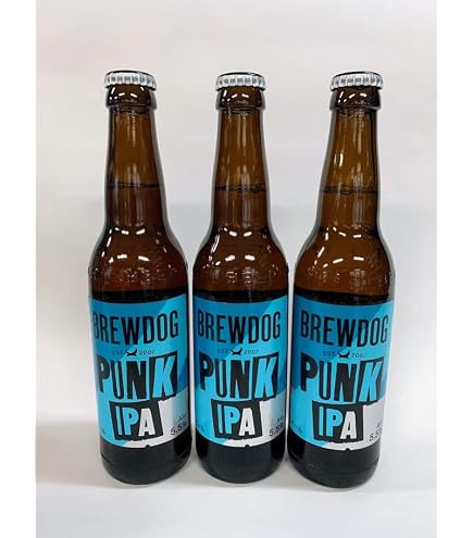 Amazon.co.jp: クラフトビールブリュードッグ BREWDOGパンク 334ml瓶3