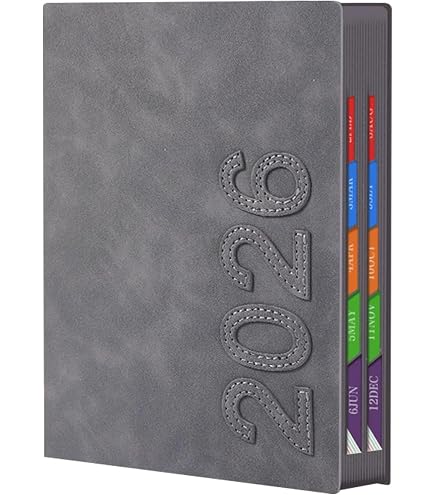 Amazon.co.jp: ZYUZES 手帳 2026年 1月始まり 2027年 6月終わり 18ヶ月