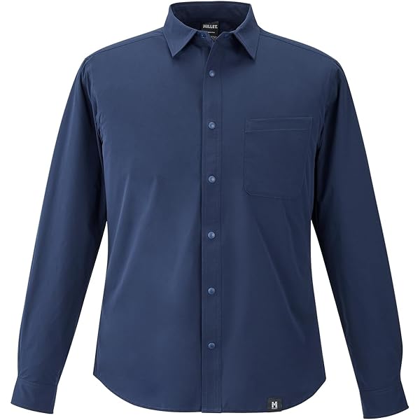 Amazon | [ミレー] IB SOLID SHIRT LS M-SAPHIR-M-MIV03193 | Tシャツ