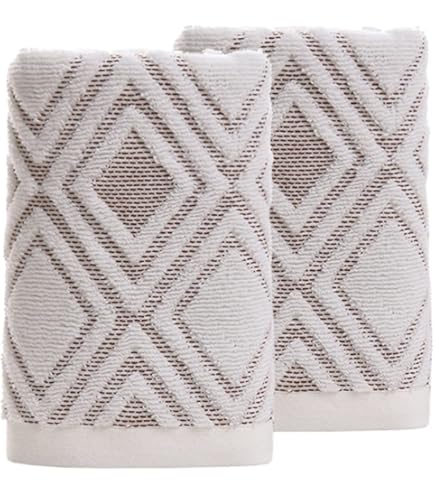 Viola Linen Mirage Pattern 100% Terry Peluche 600 GSM Cotone Super Soft