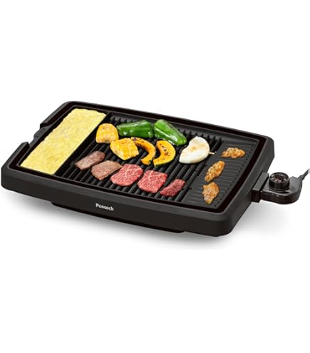 Amazon | ザイグル 最新機種 サークル炙輪 ハーフフラットプレート