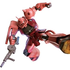 HGUC 機動戦士ガンダム シャア専用ザクⅡ 1/144スケール 色分け済みプラモデル