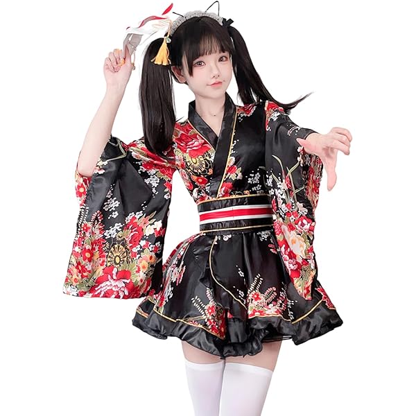 Amazon.co.jp: [たのしい] コスプレ衣装 日本舞踊 演劇 芝居 歌舞伎