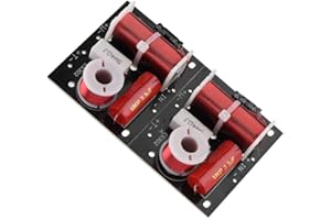 2個のスピーカー周波数分割ボード、400 W高音/低音2ウェイ2ユニットHIFIスピーカー、4〜16オームインピーダンスハイパワーHi-FiオーディオクロスオーバーフィルターウーファーおよびツイーターDIYモジュール