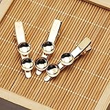 2皿付きヘアクリップ　18個入り