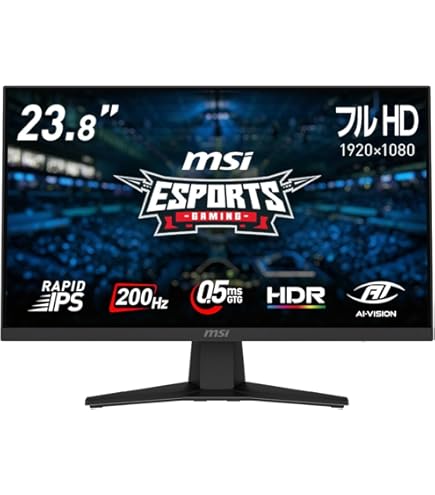Amazon.co.jp: BenQ 24型ゲーミングディスプレイ(144Hz/5ms/フルHD 
